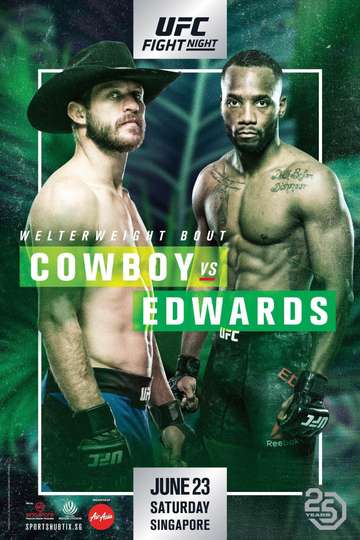 UFC Fight Night 132: Cowboy vs. Edwards Poster