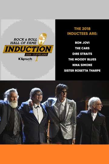 Twenty Eighteen Rock and Roll Hall of Fame Induction Ceremony Poster