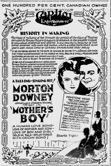 Mothers Boy Poster