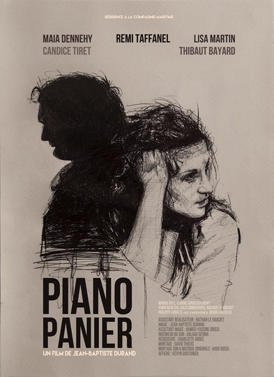 Piano Panier Poster