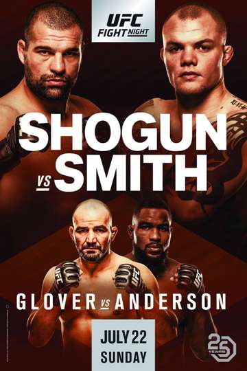 UFC Fight Night 134: Shogun vs. Smith Poster