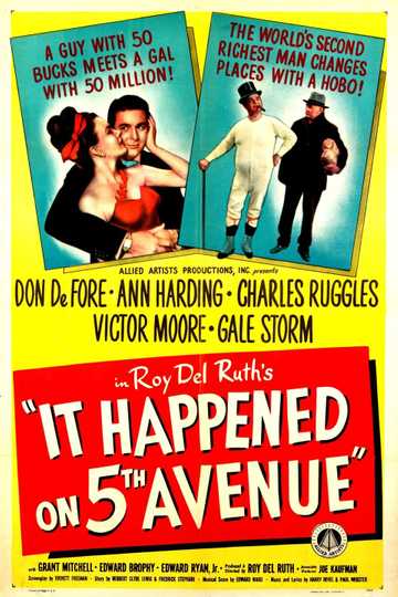It Happened on Fifth Avenue Poster