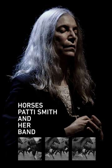 Horses Patti Smith and Her Band Poster
