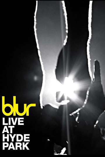 blur  Live at Hyde Park Poster