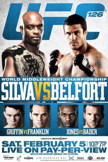 UFC 126 Silva vs Belfort Poster