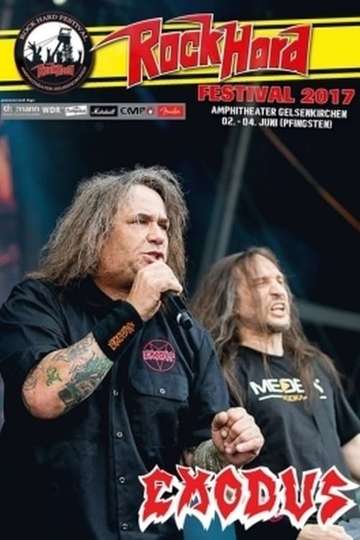 Exodus Live at Rock Hard Festival 2017 Poster