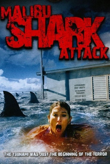 Malibu Shark Attack Poster