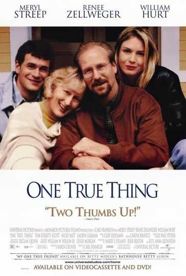 One True Thing Poster