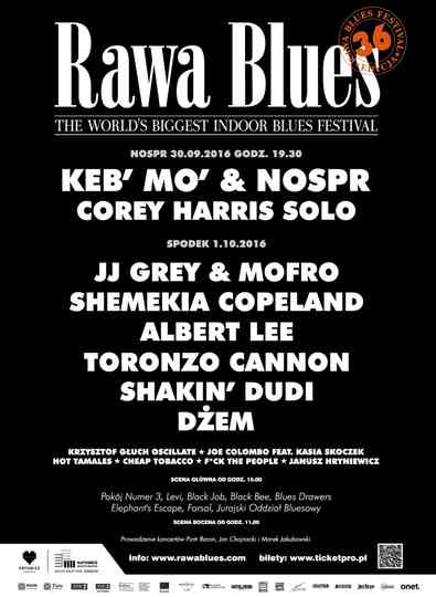 Keb Mo NOSPR Rawa Blues Festival