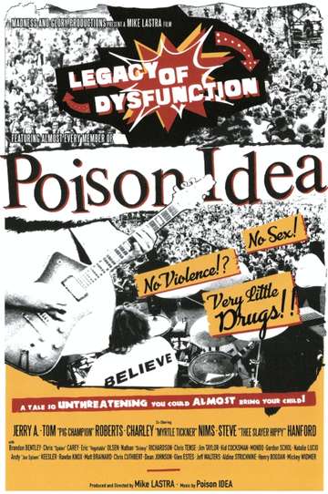 Poison Idea Legacy of Dysfunction Poster