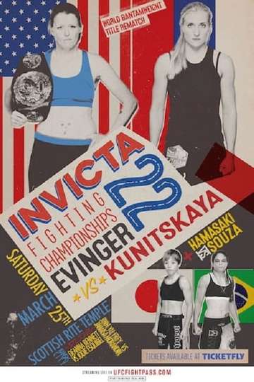 Invicta FC 22 Evinger vs Kunitskaya II