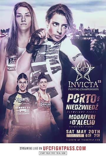 Invicta FC 23 Porto vs Niedźwiedź Poster