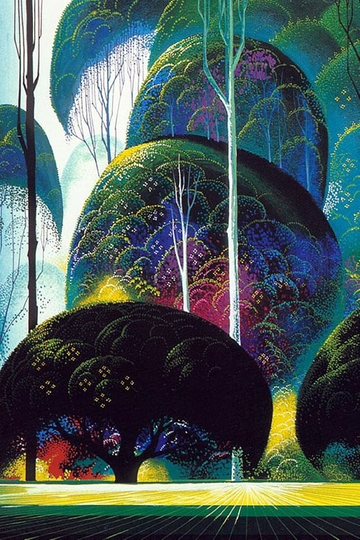 Eyvind Earle: The Man And His Art Poster