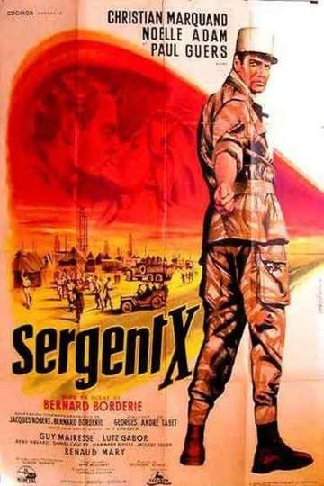 Sergent X Poster