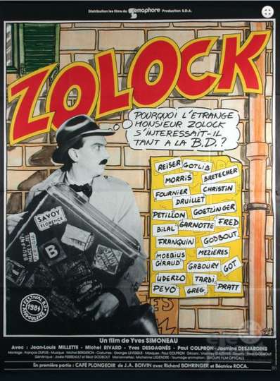 Pourquoi létrange monsieur Zolock sintéressaitil tant à la bande dessinée Poster