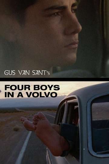 Four Boys in a Volvo Poster