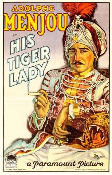 His Tiger Lady Poster