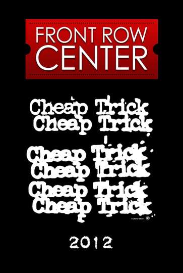 Cheap Trick Front Row Center Poster