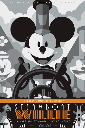 Steamboat Willie Poster