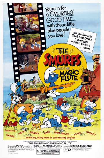 The Smurfs and the Magic Flute Poster