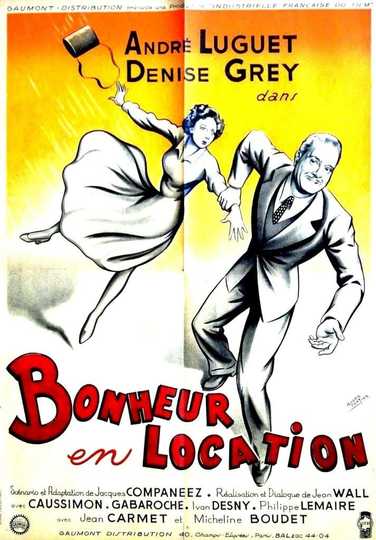 Bonheur en location Poster