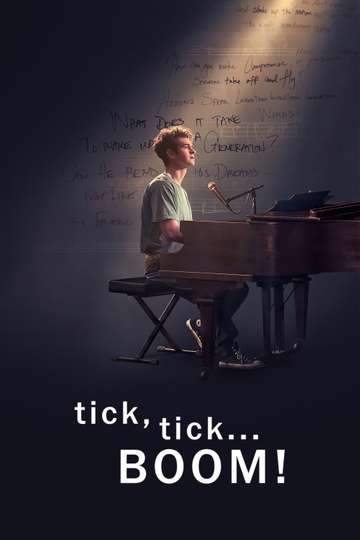 tick, tick... BOOM! Poster
