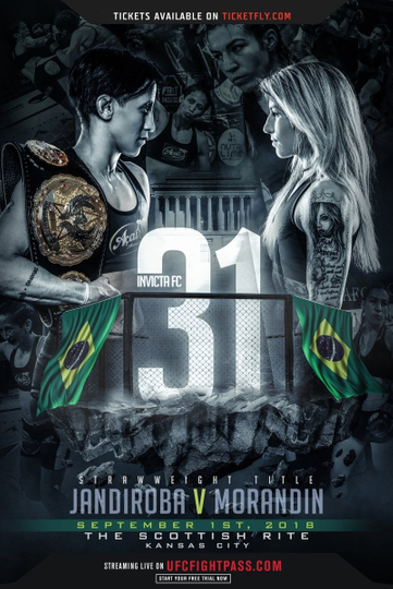 Invicta FC 31 Jandiroba vs Morandin Poster