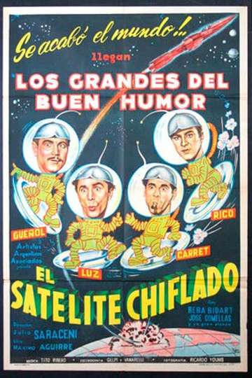 El satélite chiflado Poster