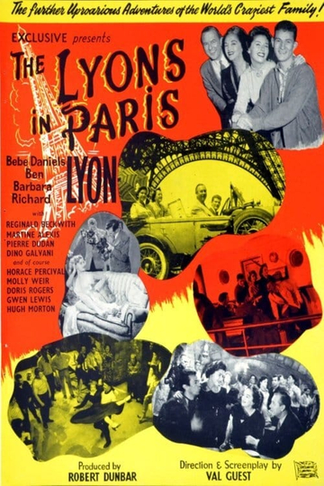 The Lyons in Paris Poster