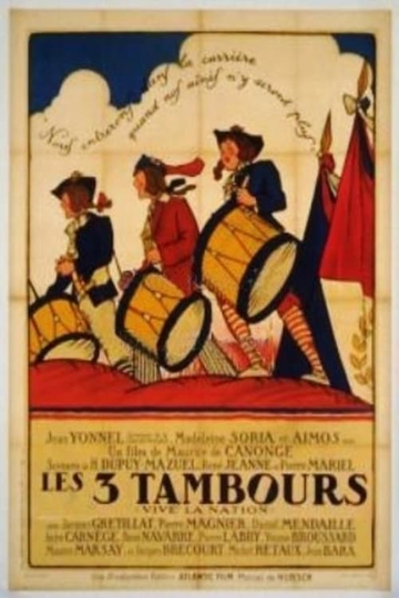 Les 3 tambours Poster