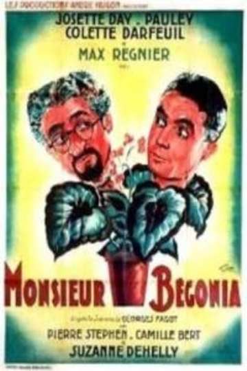 Monsieur Bégonia Poster