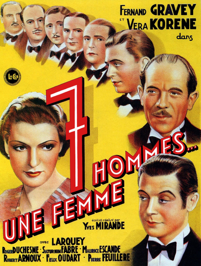 Seven Men, One Woman Poster