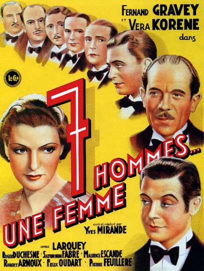 Seven Men One Woman Poster