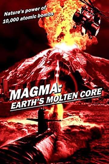 Magma Earths Molten Core Poster