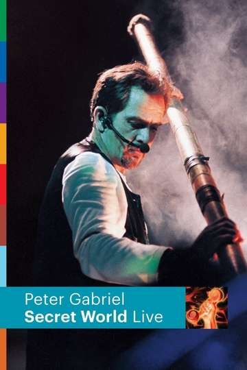 Peter Gabriel Secret World Live Poster