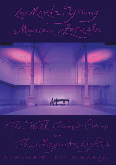 The WellTuned Piano In The Magenta Lights Poster