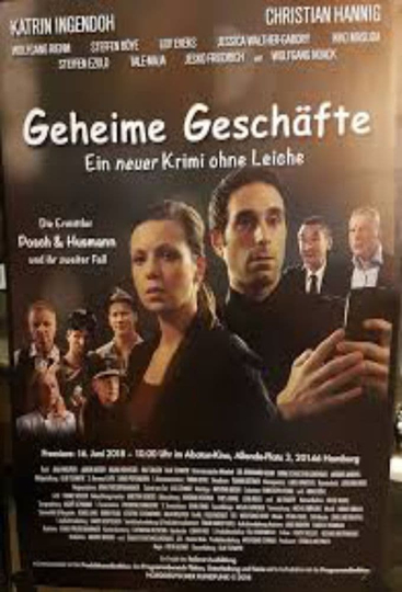 Geheime Geschäfte  Ein neuer Krimi ohne Leiche Poster