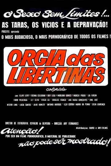 Orgia das Libertinas Poster