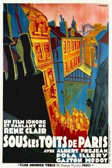 Under the Roofs of Paris Poster