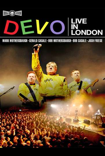 DEVO Live in London Poster