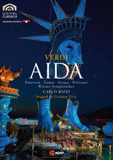 Verdi Aida Bregenz Festival Poster