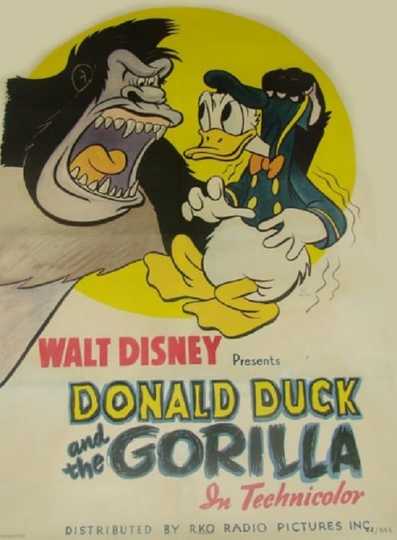 Donald Duck and the Gorilla Poster