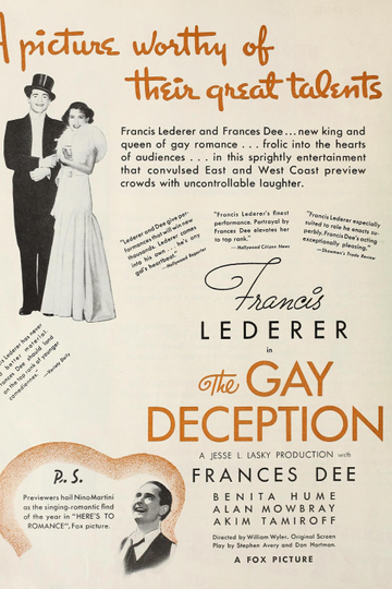 The Gay Deception Poster