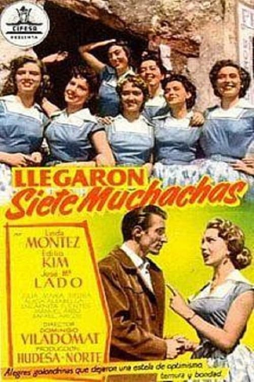 Llegaron siete muchachas Poster