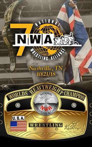NWA 70th Anniversary Show Poster