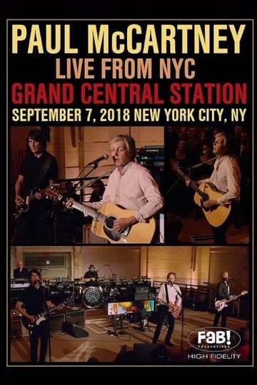 Paul McCartney  Live at Grand Central Station