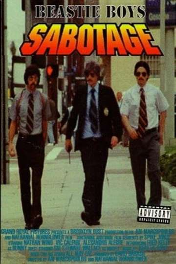 Beastie Boys Sabotage Poster