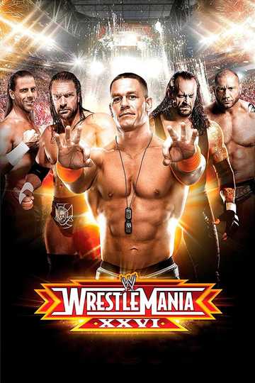 WWE Wrestlemania XXVI Poster