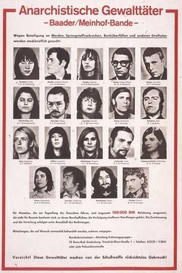 BaaderMeinhof Gang Poster