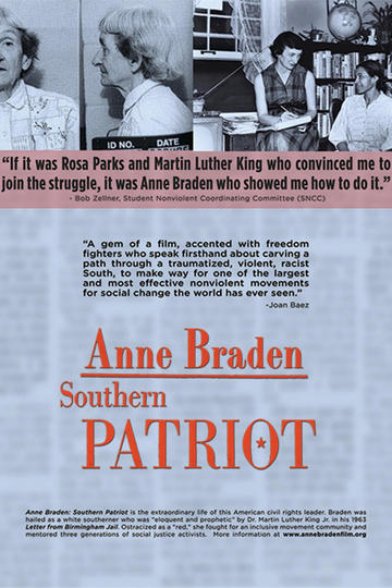 Anne Braden: Southern Patriot Poster